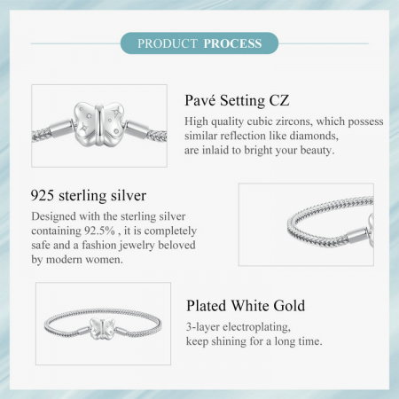 Bratara argint cu inchizatoare fundita [3]