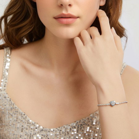 Bratara argint cu inima [1]