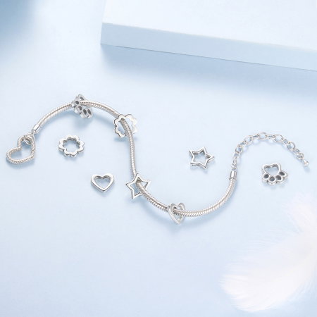 Bratara argint cu inima [9]