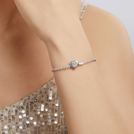 Bratara argint cu inima [4]