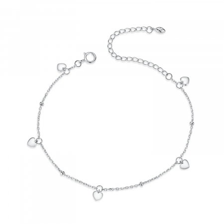 Bratara argint cu inimioare [3]