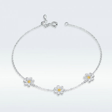 Bratara argint cu margarete [1]