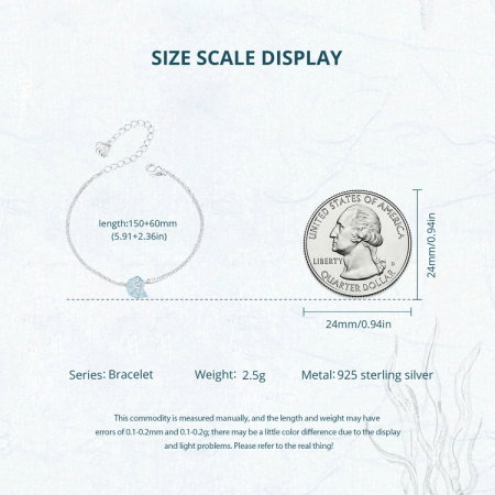 Bratara argint cu melc de mare [10]