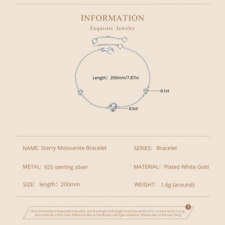 Bratara argint cu Moissanit [9]