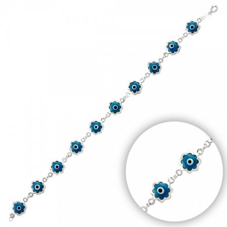 Bratara argint cu ochiul lui Horus  [1]