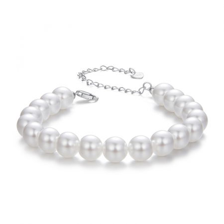 Bratara argint cu perle