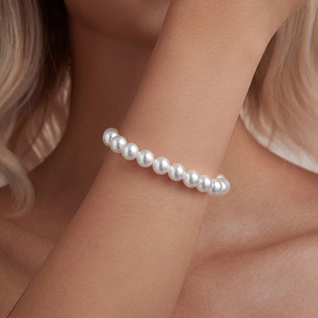 Bratara argint cu perle [1]