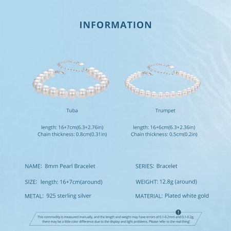 Bratara argint cu perle [15]