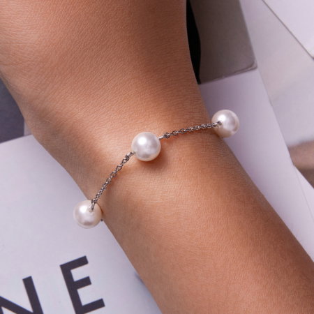 Bratara argint cu perle [1]
