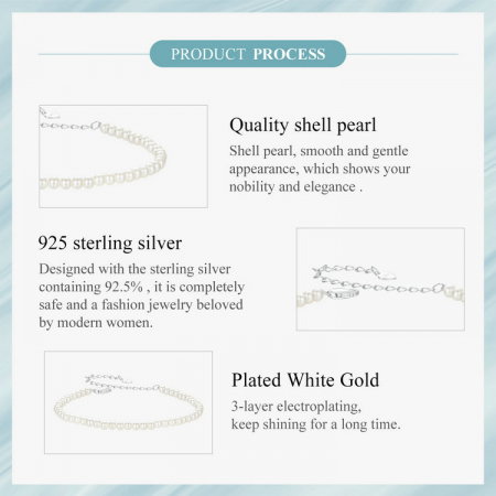 Bratara argint cu perle australiene (imitatii) [10]