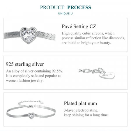 Bratara argint dragoste [8]