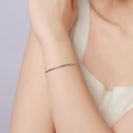 Bratara argint dragoste te iubesc cod morse [7]