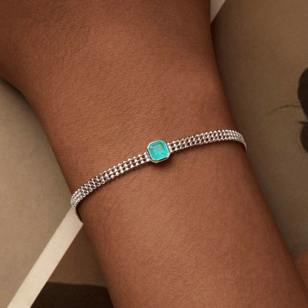 Bratara argint eleganta cu zirconiu [1]