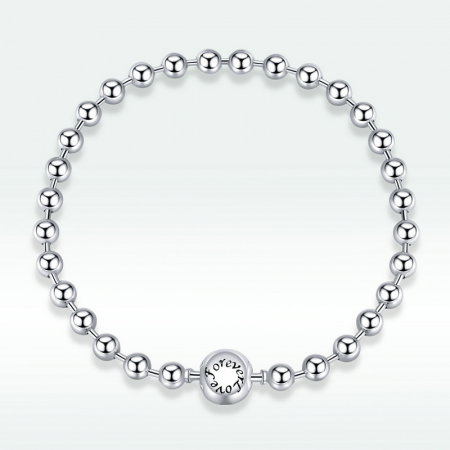 Bratara argint Forever Love cu bilute [7]