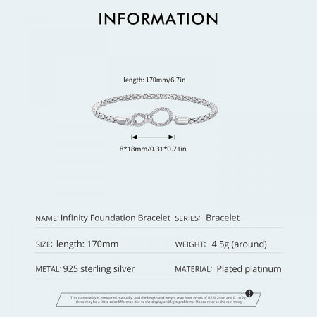 Bratara argint infinit [8]