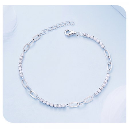 Bratara argint Mix cu zirconii [17]