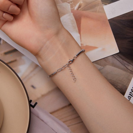 Bratara argint Mix cu zirconii [3]