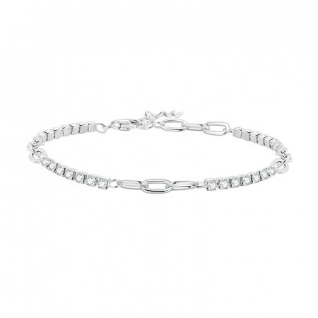 Bratara argint Mix cu zirconii