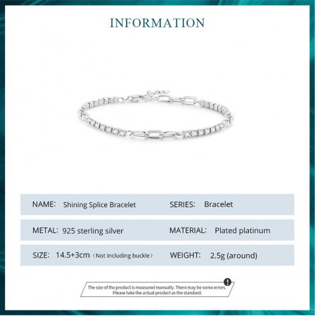 Bratara argint Mix cu zirconii [12]