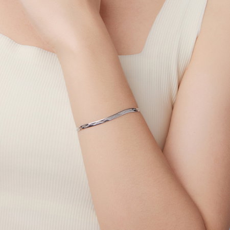 Bratara argint model sarpe [5]