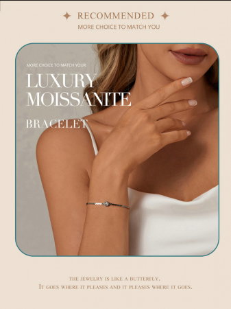 Bratara argint moissanit stralucitor [16]