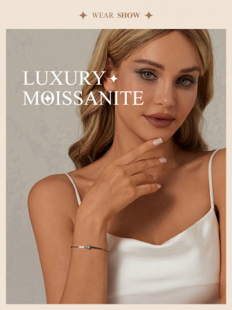 Bratara argint moissanit stralucitor [17]