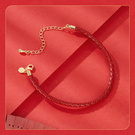 Bratara argint norocoasa cu sfoara rosie [14]