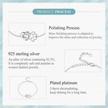 Bratara argint pisica draguta si urma de labuta [12]