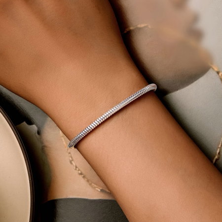 Bratara argint sarpe fara inchizatoare [1]