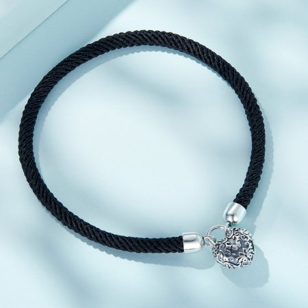 Bratara argint si sfoara cu inimioara [5]