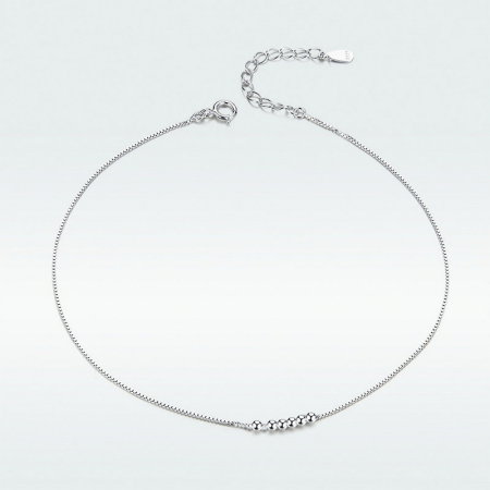 Bratara argint spirala pentru glezna [7]