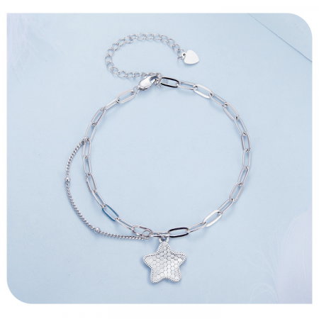Bratara argint stea stralucitoare [14]