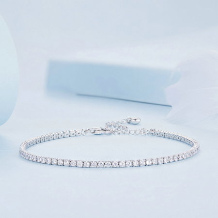 Bratara argint tennis cu zirconii [1]