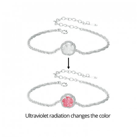 Bratara argint trandafir [2]