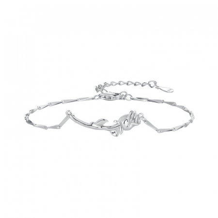 Bratara argint trandafir