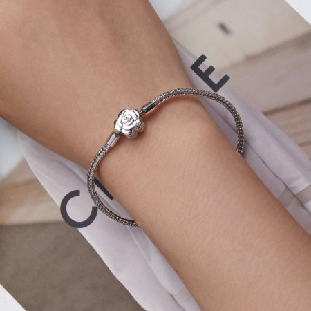 Bratara argint trandafir [5]