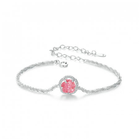 Bratara argint trandafir [18]