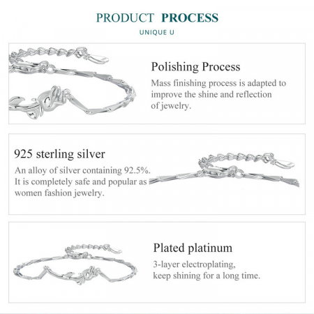 Bratara argint trandafir [11]