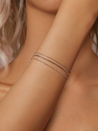 Bratara argint tripla [10]