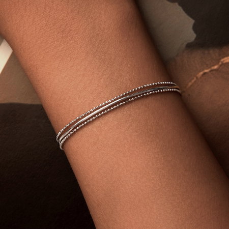 Bratara argint tripla [6]