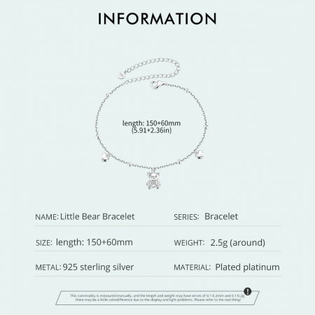 Bratara argint ursulet [6]