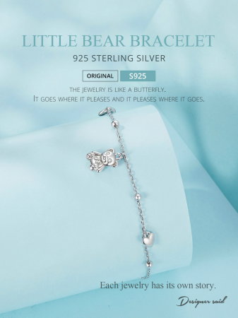 Bratara argint ursulet [11]