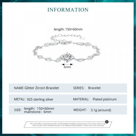 Bratara argint zirconiu sclipitor [6]