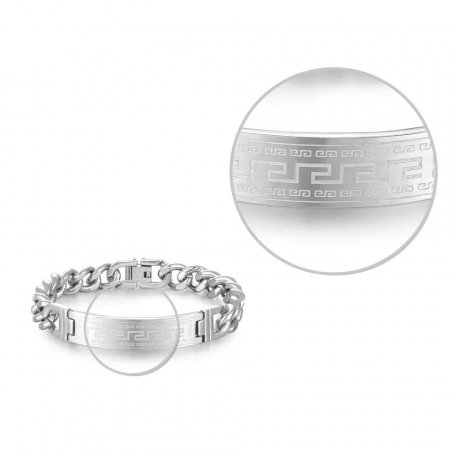 Bratara din inox cu placuta Marele Zid [3]