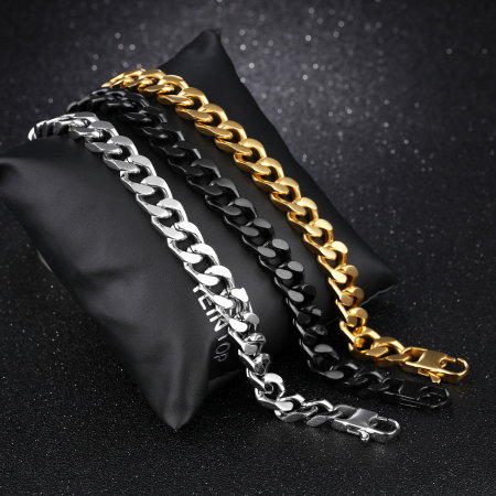 Bratara aurie inox de 10 mm [7]