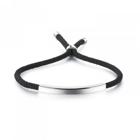 Bratara cu snur si inox