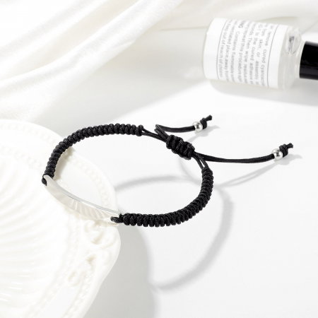 Bratara cu snur si inox [2]