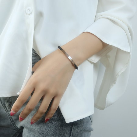 Bratara cu snur si inox [3]