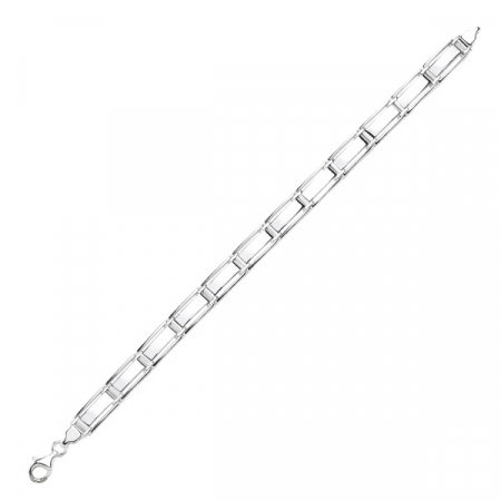 Bratara eleganta din argint 925 cu placuta - lungime 21 cm [0]