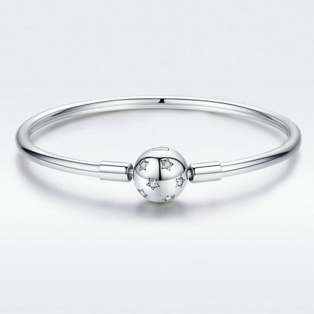 Bratara din argint 925, cu stelute si cristale [7]